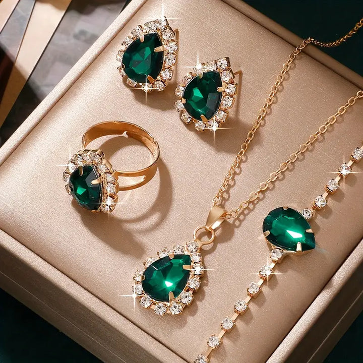 Ensemble de Bijoux Elisandre Vermont | Or